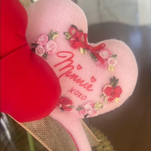 Disney Pink and Red Minnie Mouse Headband new condition.